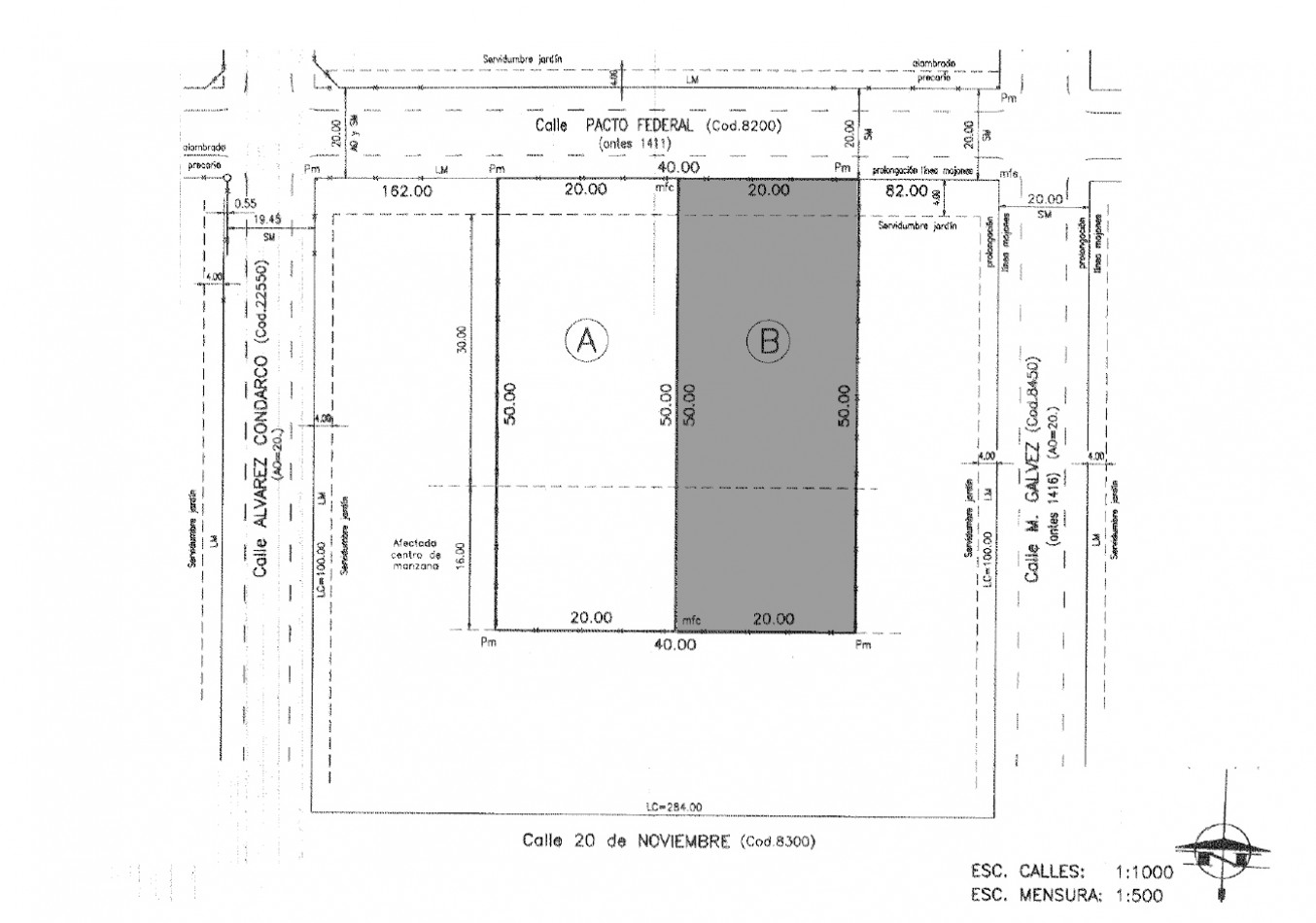 Terreno 1000 m² en Hostal del Sol | Pacto Federal al 8700