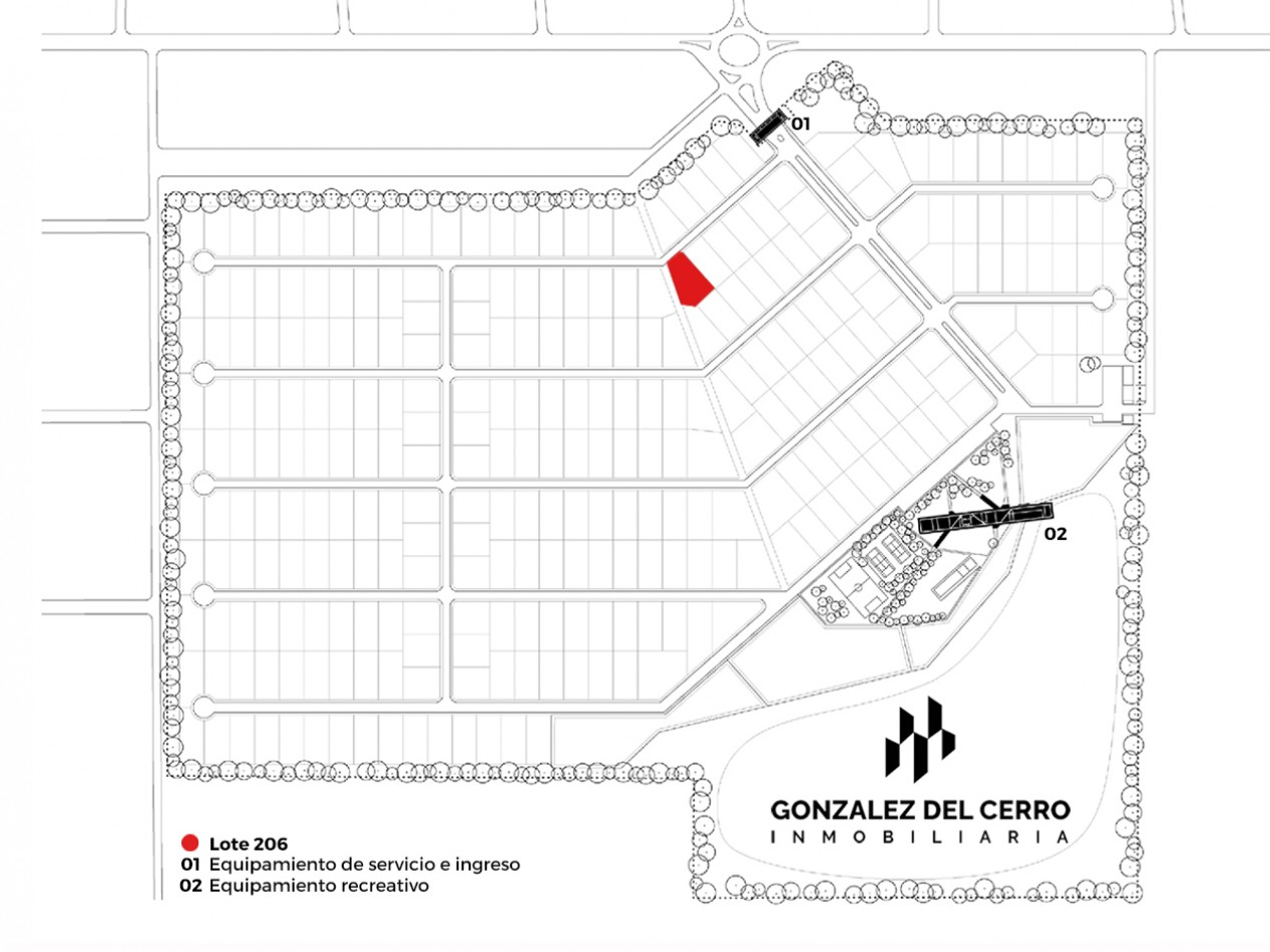 Lote de 920 m2 en Vida Barrio Cerrado