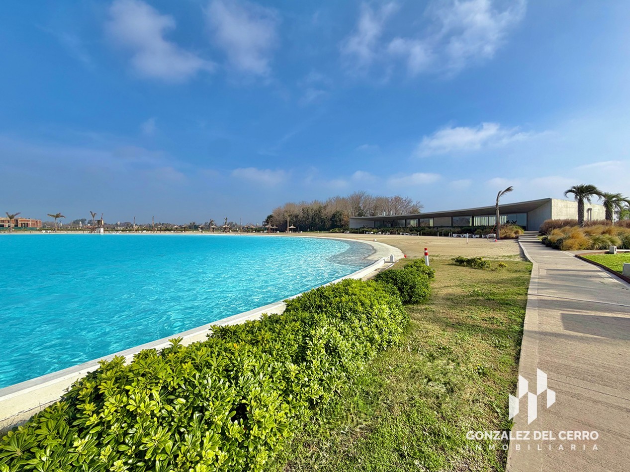 VIDA LAGOON | 800 m² con fondo norte al reservorio | Lote 853
