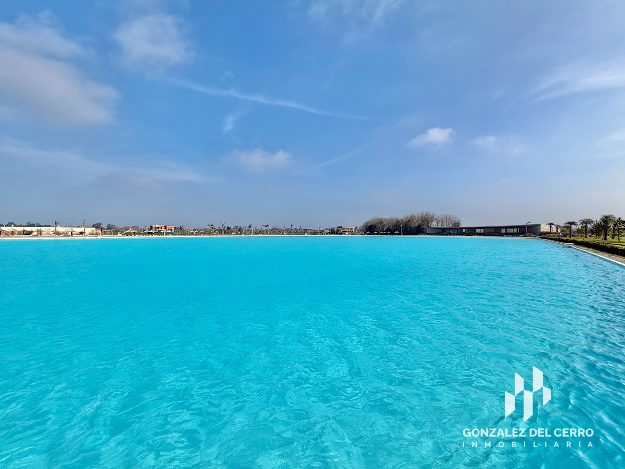 VIDA LAGOON | 800 m² con fondo norte al reservorio | Lote 853
