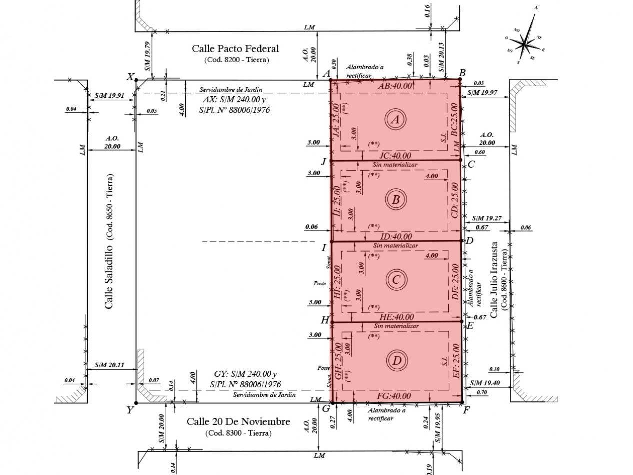 Terreno de 1000 m² en Hostal del Sol | Irazusta entre 20 de Noviembre y Pacto Federal