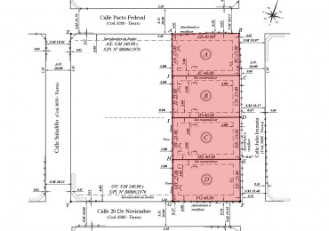 Terreno de 4000 m² en Hostal del Sol |  Irazusta entre 20 de Noviembre y Pacto Federal